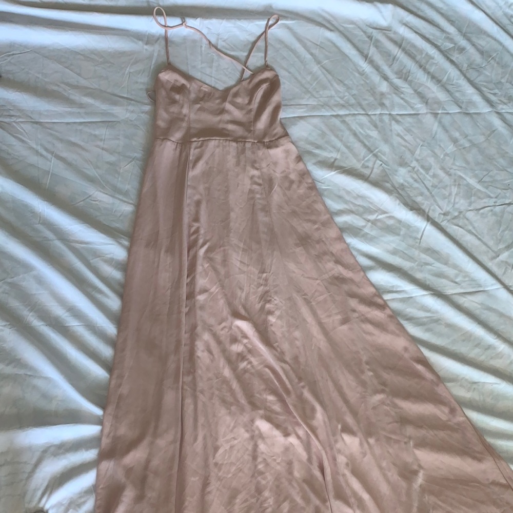 Show Me Your Mumu dusty rose bridesmaid dress